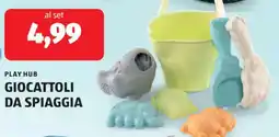 ALDI Play hub giocattoli da spiaggia offerta