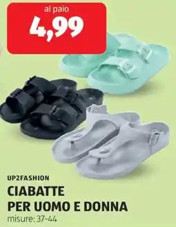 ALDI Up2 fashion ciabatte per uomo e donna offerta