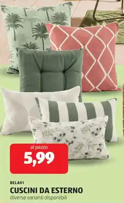 ALDI Belavi cuscini da esterno offerta