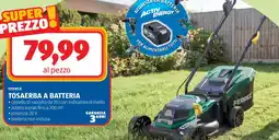 ALDI Ferrex tosaerba a batteria offerta