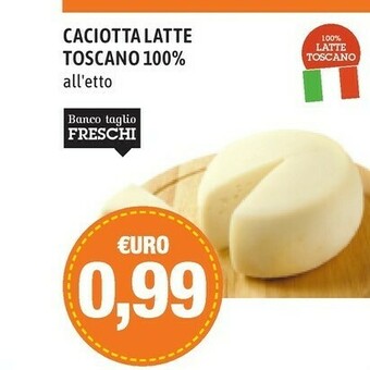 Emi Supermercati Caciotta offerta