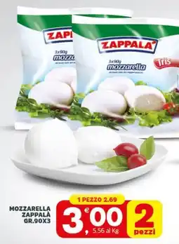 Despar Mozzarella ZAPPALA offerta