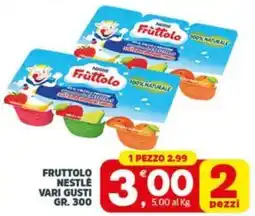 Despar Fruttolo NESTLE offerta