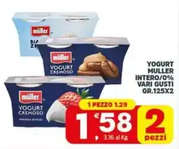 Despar Yogurt cremoso intero/0% offerta