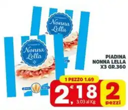Despar Piadina nonna lella x3 offerta