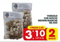Despar Vongole con guscio brown/bianche offerta
