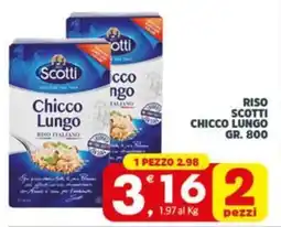 Despar Riso scotti chicco lungo offerta