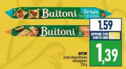 Ciro Amodio BUITONI pasta sfoglia/brisée rettangolare offerta