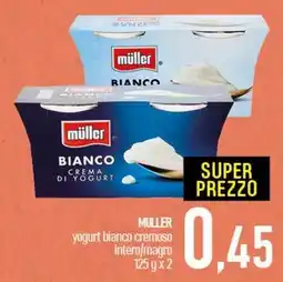 Ciro Amodio MULLER yogurt bianco cremoso intero/magro offerta