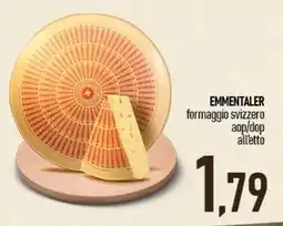 Ciro Amodio EMMENTALER formaggio svizzero aop/dop offerta