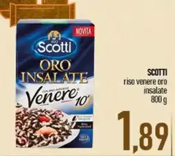 Ciro Amodio SCOTTI riso venere oro insalate offerta