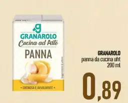 Ciro Amodio GRANAROLO panna da cucina uht offerta