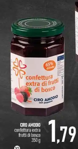 Ciro Amodio Ciro amodio confettura extra frutti di bosco offerta