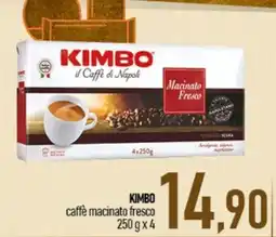 Ciro Amodio KIMBO caffè macinato fresco offerta