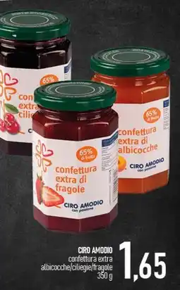 Ciro Amodio Ciro amodio confettura extra albicocche/ciliegie/fragole offerta
