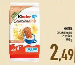 Ciro Amodio KINDER colazione più classica offerta