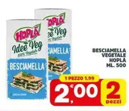 Despar Besciamella vegetale HOPLA offerta