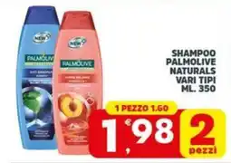 Despar Shampoo palmolive naturals offerta