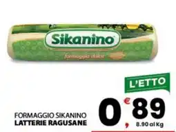 Despar Formaggio sikanino latterie ragusane offerta