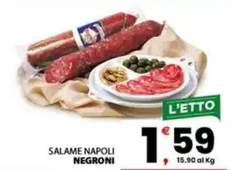 Despar Salame napoli NEGRONI offerta