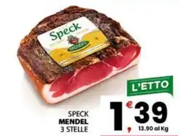 Despar Speck mendel 3 stelle offerta