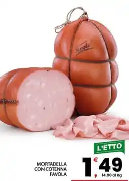 Despar Mortadella con cotenna favola offerta