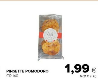 Tigre Pinsette pomodoro offerta