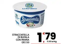 Despar Stracciatella di bufala con panna offerta