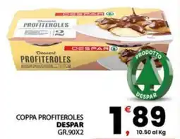 Despar Coppa profiteroles DESPAR offerta