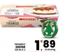 Despar Tiramisu DESPAR offerta