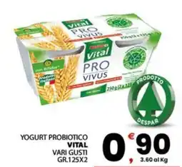 Despar Yogurt probiotico VITAL offerta