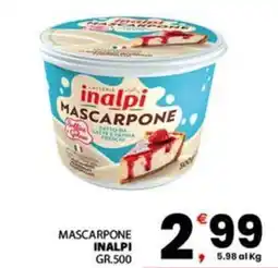 Despar Mascarpone INALPI offerta