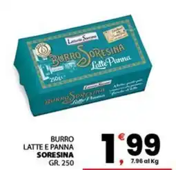 Despar Burro latte e panna SORESINA offerta