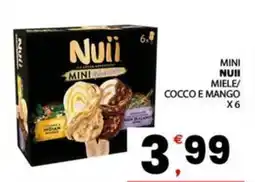 Despar Mini nuii miele/ cocco e mango offerta
