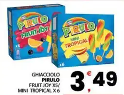 Despar Ghiacciolo pirulo fruit joy x5/ mini tropical x 6 offerta