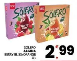 Despar Solero algida berry bliss/orange offerta