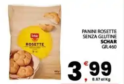 Despar Panini rosette senza glutine SCHAR offerta