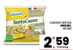 Despar Carciofi spicchi OROGEL offerta