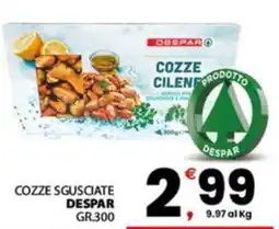 Despar Cozze sgusciate DESPAR offerta