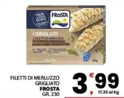 Despar Filetti di merluzzo grigliato FROSTA offerta