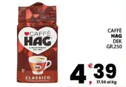 Despar Caffè hag dek offerta