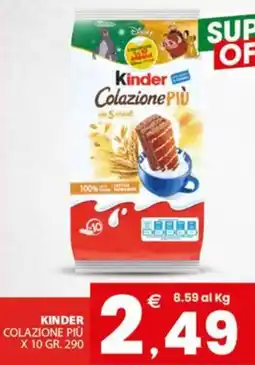 Despar Kinder colazione più offerta