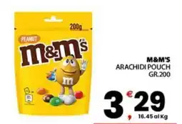 Despar M&m's arachidi pouch offerta