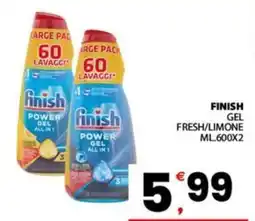 Despar Finish gel fresh/limone offerta