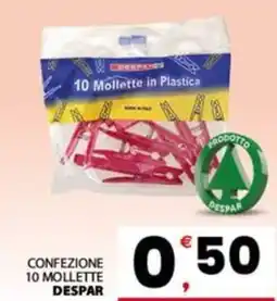 Despar Confezione 10 mollette DESPAR offerta