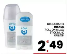 Despar Deodorante INFASIL offerta