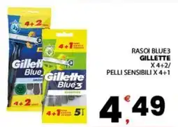 Despar Rasoi blue3 GILLETTE offerta