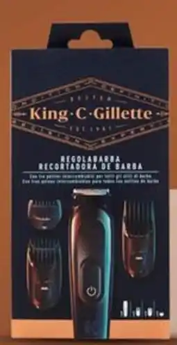 Despar Regolabarba KING C GILLETTE con 3 pettini offerta
