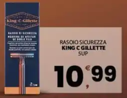 Despar Rasoio sicurezza KING C GILLETTE 5UP offerta