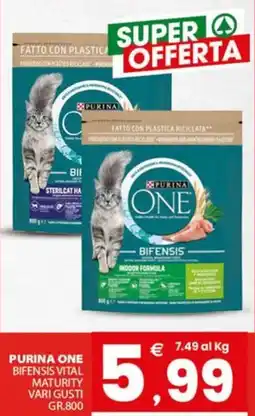 Despar Purina one bifensis vital maturity offerta